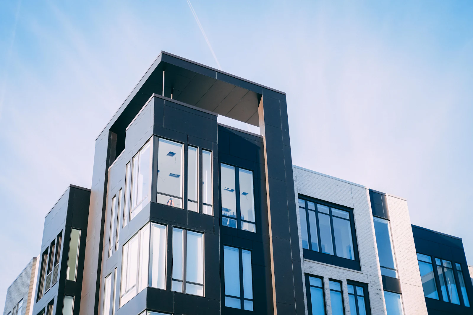 Modern mixed-use building